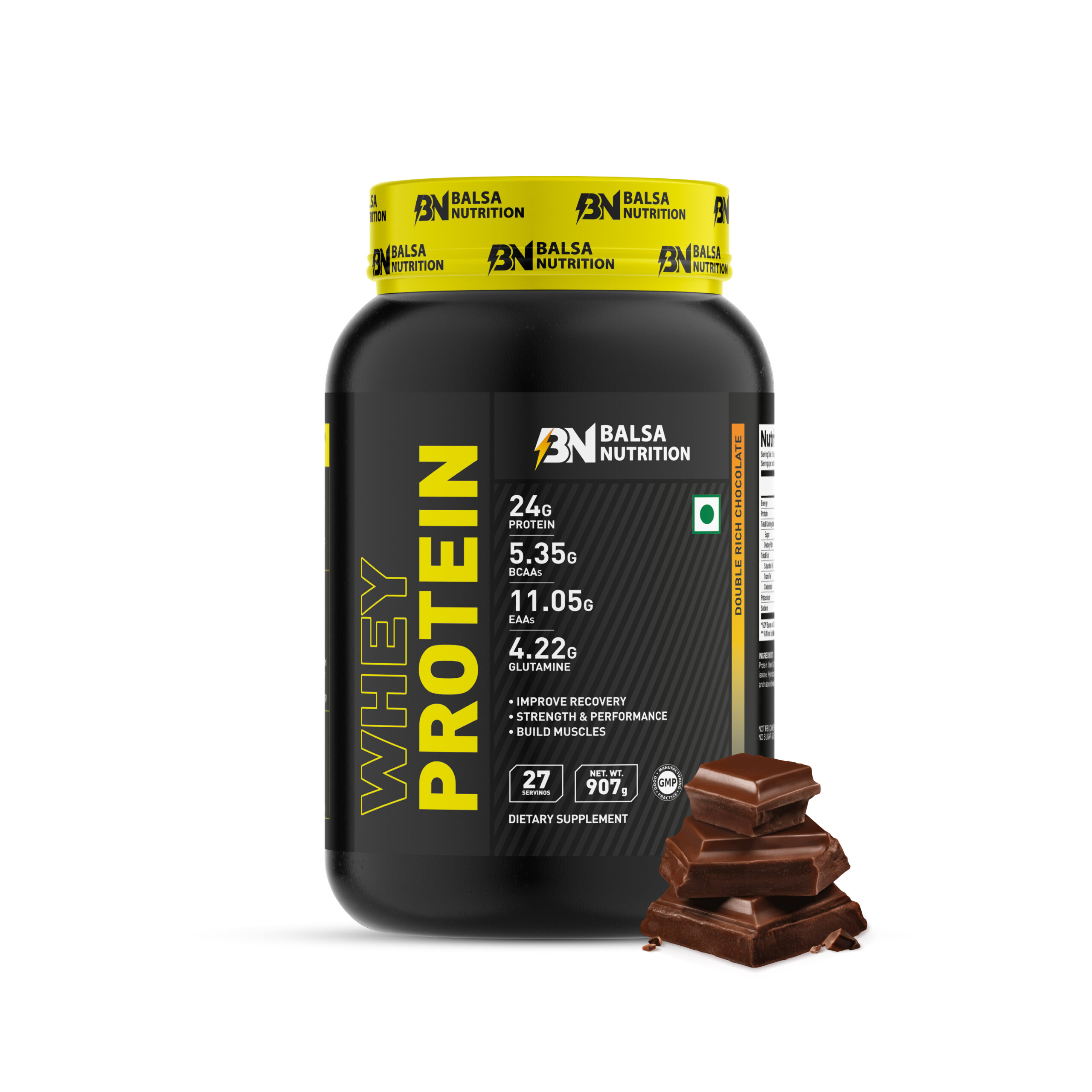 Whey Protein Powder 907g Double Rich Chocolate